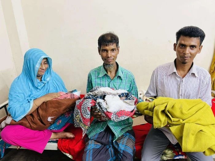 নোয়াখালীতে নরমাল ডেলিভারেতে একসঙ্গে তিন সন্তানের জন্ম দিলেন গৃহবধূ